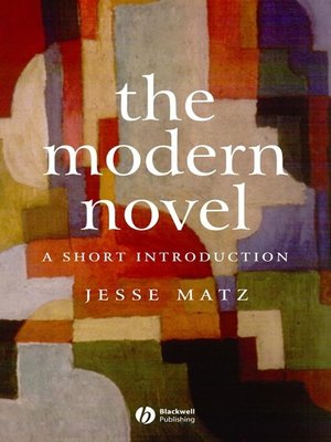 cover image of The Modern Novel